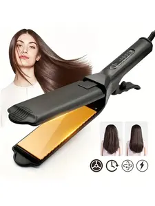Professional Hair Straightener with LCD Display, Hair Straightening Iron, Hair Styling Tool for Home and Salon Use, Flat Iron