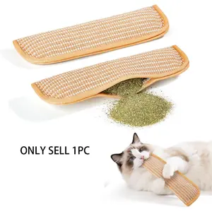 Potaroma Cat Toys Pack of 2 with 6000mg A+ Organic Catnip, Soft Sisal Material Indoor Kitten Scratching and Kicker Toys, Drives Bored Cats Crazy with Fun Interactive Chew