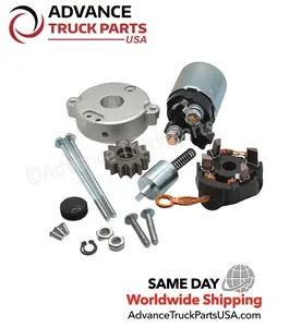 Denso Starter Rebuilt / Repair Kit  228000-9902  428000-1840 w Solenoid