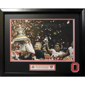 Ohio State Buckeyes Sugarbowl Classic victory over Alabama Crimson Tide Custom Framed Picture