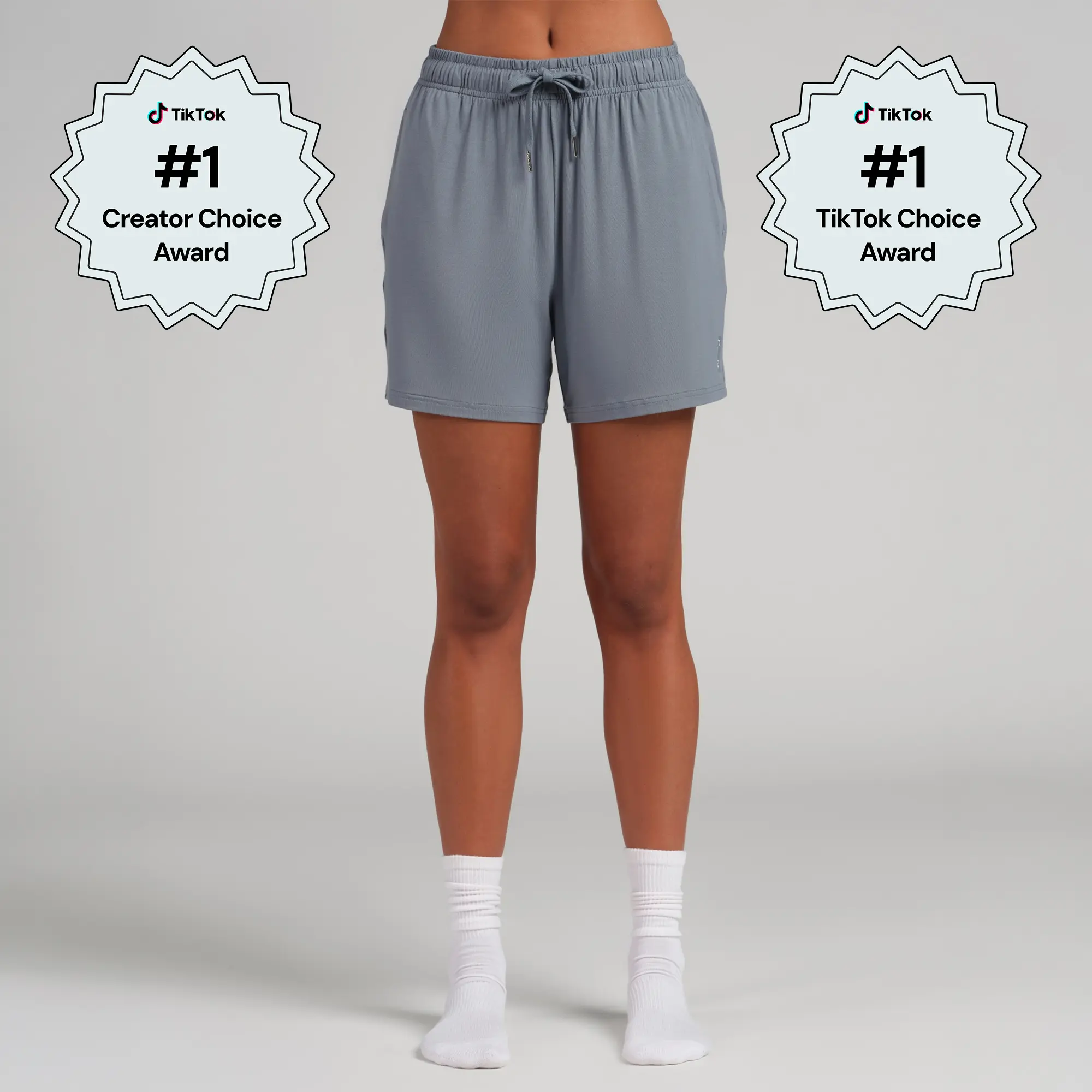 Comfrt | Cloud Shorts | Comfortable Loungewear Shorts With Drawstring & Oversized Pockets