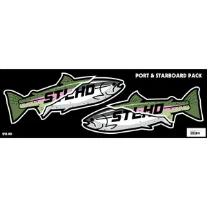 STLHD Port/Starboard Split Sticker Pack