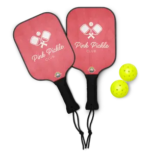 "Pink Pickle Club" Pickleball Set