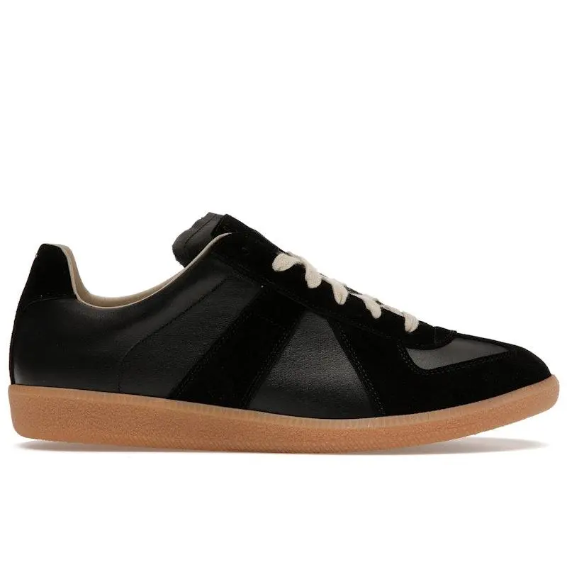 Maison Margiela Men's Replica German Army Trainer (GATs) Black Gum, from StockX