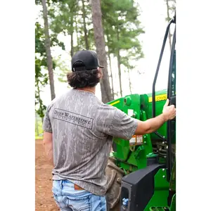 Deep Waterfowl Co DWC Logo Bottomland T-Shirt, Hunting Graphic Tee, Fishing Camping Outfit, Outdoor Adventure Apparel Style