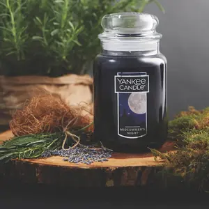 MidSummer's Night Scented Candle – Large 22oz Jar, 110+ Hour Burn Time – Classic Single Wick, Perfect for Relaxation & Special Occasions