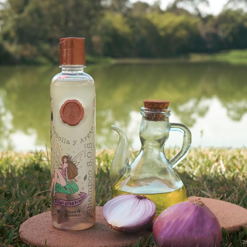 Ritual Botanico S.O.S Ultra Repair Shampoo with Onion & Argan | Intensive Plex Treatment with Banana & Avocado – Colombian Hair Care Kit