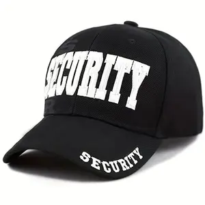 hats 1pc "SECURITY" Embroidered Baseball Cap, Ideal Choice For Gifts