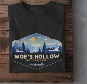 Severance T-Shirt, Woe's Hollow National Park Shirt, Lumon Industries Macrodata Refinement Graphic Tee