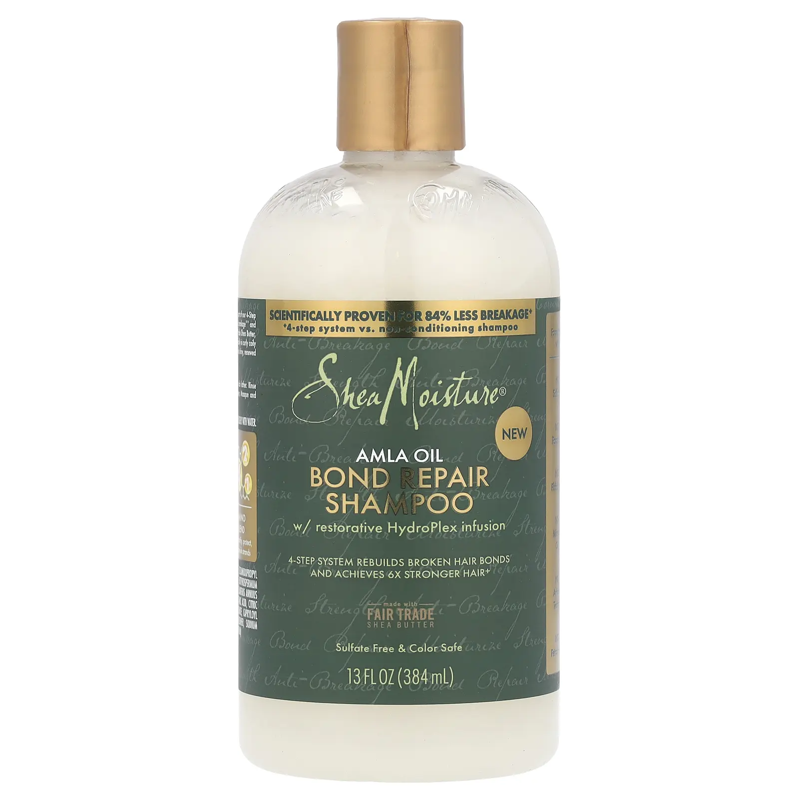 SheaMoisture Bond Repair Shampoo, Amla Oil, 13 fl oz (384 ml) SheaMoisture Bond Repair Shampoo, Amla Oil, 13 fl oz (384 ml)