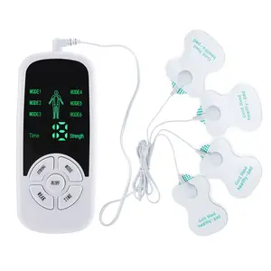 Electric Muscle Therapy Stimulator 6 Modes Tens Unit Machine Meridian Physiotherapy Pulse Abdominal Prostate Body Massager