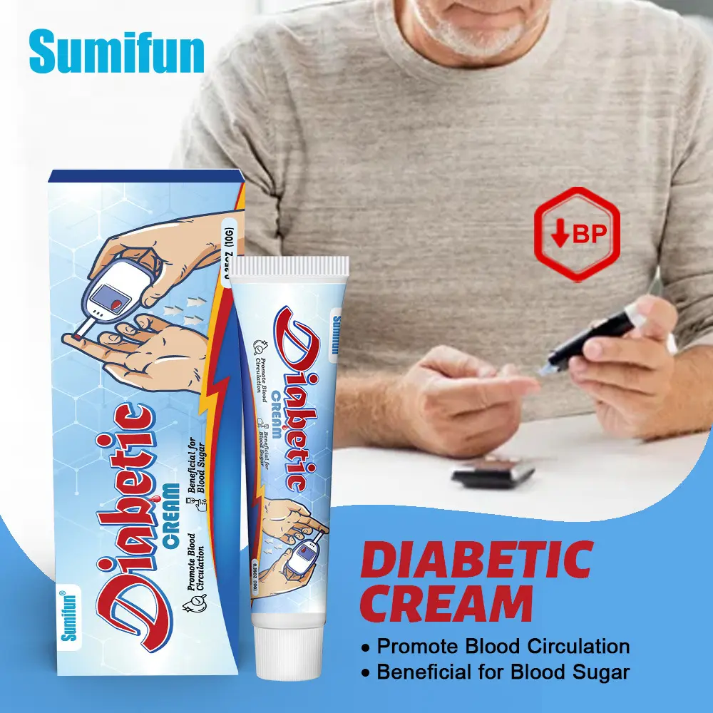 Recommended by medical professionals — Sumifun Care Cream for Diabetics: Daily moisturizing cream for skin care; soothing care cream for hands and feet
