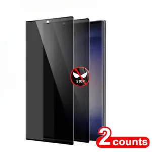 Tempered Glass Phone Screen Protector, 2 Counts/set Full Coverage Anti-scratch Phone Screen Protective Film, Phone Accessories for Samsung Galaxy S26 S25 S24 S23 S22 Plus Ultra