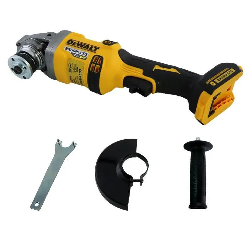 DEWALT DCG414 125MM Cordless Angle Grinder | For Metal Cutting, Grinding, Polishing & Construction Work