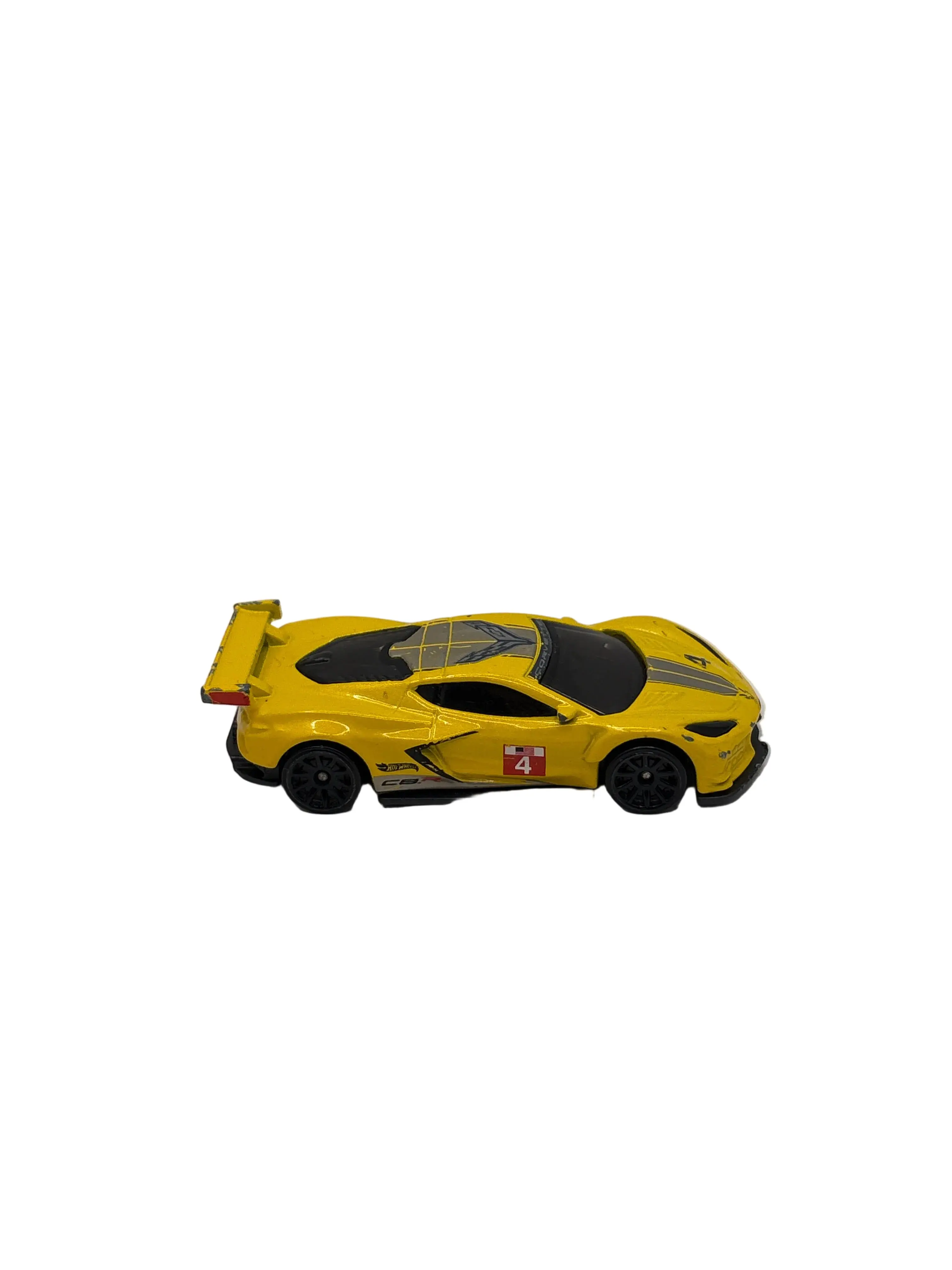 Hot Wheels Corvette C8.R Diecast yellow
