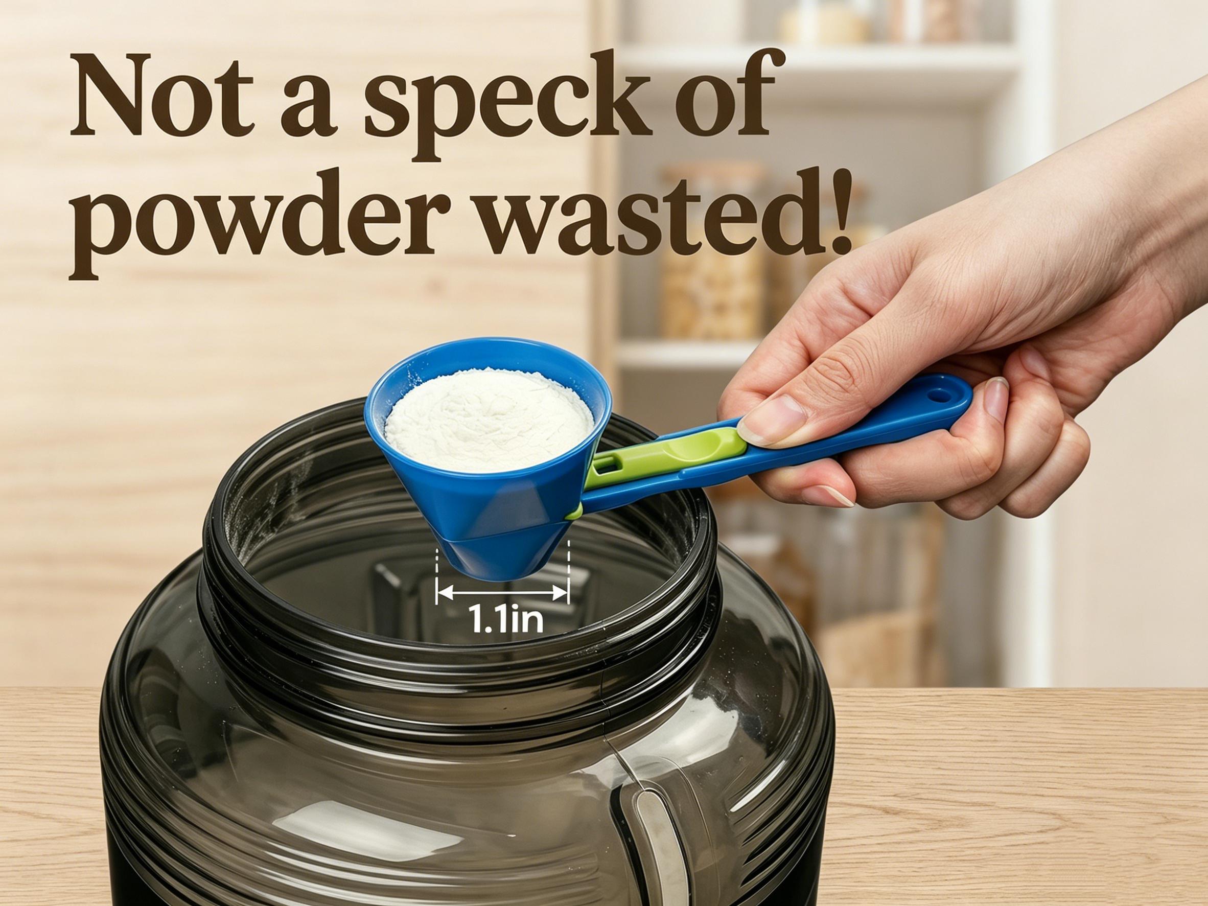[Buy 1 Get 2 Free]  Multi Purpose Spoon&Funnel&Scoop High Quality Funnel for Pre Workout Creatine Powder Formula Coffee Scoop & Funnel Fits bottle necks up to 1.1 inches