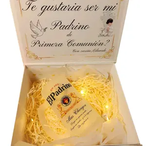 Padrino Proposal with Frosted Glass 16oz Drinkware - Ideal for Special Occasions