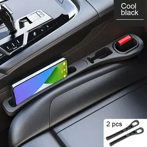 2PACK Car Seat Gap Storage Box - Leak-Proof Grip Filling Strip, Anti-Drop Storage Rack for Drivers & Co-Pilots, Non-Destructive Installation - Automotive, Holder, Vehicle car organization
