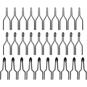 30pcs Wood Burning Kit,Wood Burning Tool,Burning Tool Wood Burning High impedance Nickel-Chromium Wire Pen tip Wood Burning Tool Pen tip can Replace Accessories (Pen tips-1-30 p)