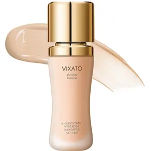 VIXATO 2-in-1 Flawless Foundation & Concealer Mom's Radiance Revealed  - No Flaws, Lightweight & Hydrating - Perfect Mother's Day Gift Makeup Radiant