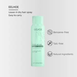 Instant Fresh Volumizing Invisible Dry Shampoo,Easy to carry 3.4 fl. oz. Organic Cleansing Conditioner, Oil Natural Ingredients Cleanser Fluffy Haircare Gentle