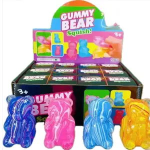 Jelly Filled Squeeze Gummy Bear - Fun and Delicious Treat for Kids and Adults