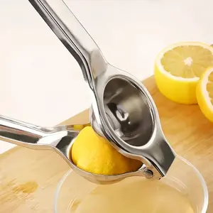 Metal Lemon Manual Juicer Fruit SqueezerStainless Steel Home Manual Citrus Press JuicierFresh Fruit Tool Kitchenware Kitchen Tools KitchenGadgets Lemon Squeezers