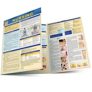 QuickStudy Nursing Laminated Study Guide by Julie Henry RN MPA 8.5 x 11 6 Pages Detailed Tables for Nurses and Students