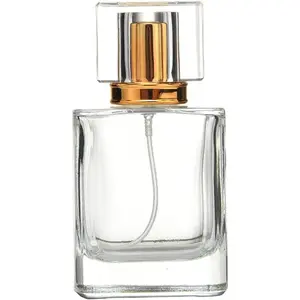 50ml 1.7 OZ Refillable Glass Perfume Bottles Empty Travel Perfume Atomizer Perfume Spray Bottle with Funnels ()