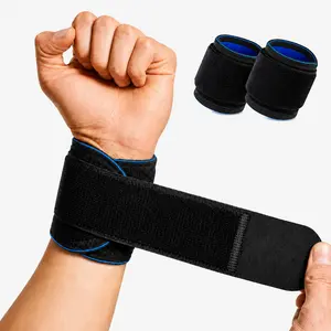 2 sports compression wrist guards, freely Adjustable Tightness, double layer compression protection, protection ligaments, fixed support wrist joints, reduce sports injuries, suitable for tendon sheath discomfort fitness and various ball games