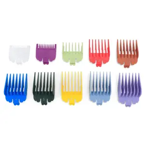 10Pcs Universal Hair Clipper Guards Barber Accessories Professional Trimmer Attachment Limit Combs Replacement Guards Set