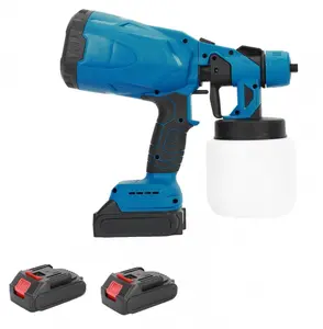 Multifunctional Paint Spraying Tool Kit with 800ML Container, Portable Paint Application Accessory for Furniture Cabinets Fences Walls Doors Garden Chairs Home Improvement