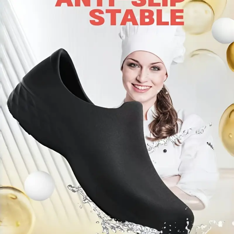 Women's Chef Shoes Casual Restaurant Outdoor Waterproof Oil-Resistant Dustproof Breathable Non-Slip Sole Food Hotel Kitchen Shoes Nonslip Work Shoes Workwear Shoes Nonslip Work Footwear Anti Slip Footwear
