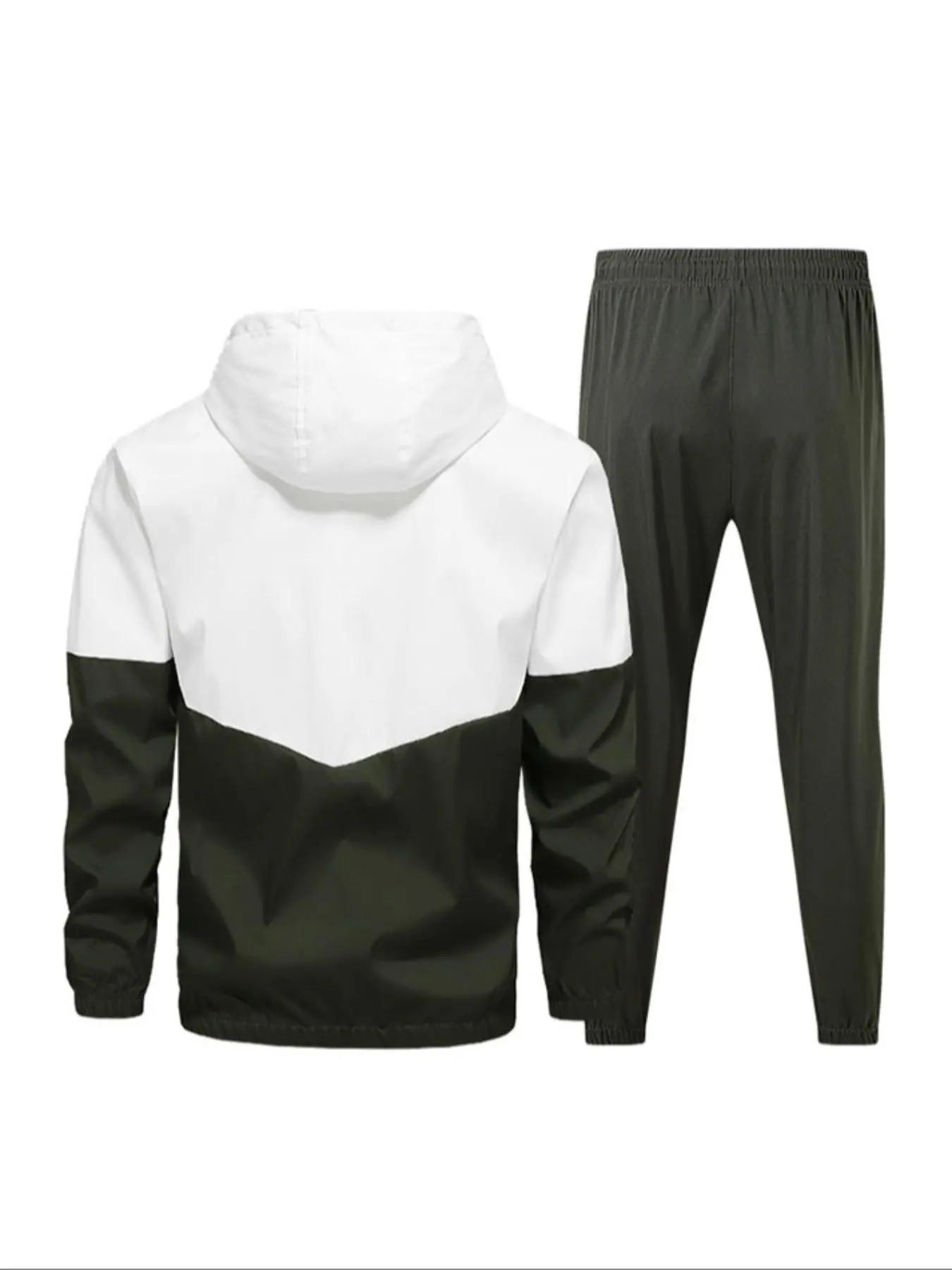 Men's Italy 2 Piece Streetwear Athletic Tracksuit Set, Full-Zip
