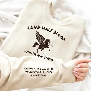 Camp Halfblood Sweatshirt - Camp Jupiter Sweater, Camp Half-Blood Chronicles Branches Sweatshirt, Halfblood Shirts, Percy Jackson Merch P