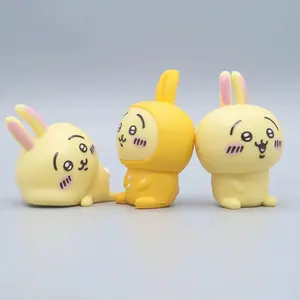 Cute Chiikawa Small Ornaments Usagi Hachiware Car Ornaments Cartoon Characters Desk Office Home Furnishings Gift Collection