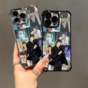 Bleach Sosuke Aizen Phone Case for Anime Fans Compatible with iPhone 11/12/13/14/15/16 (Pro Max/Plus)