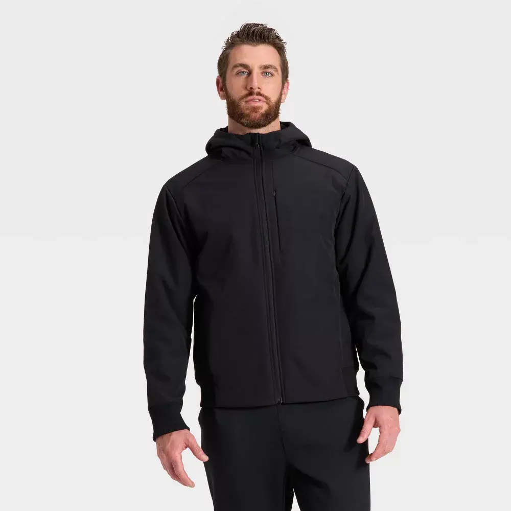 Men's Soft Shell Fleece Jacket - All In Motion