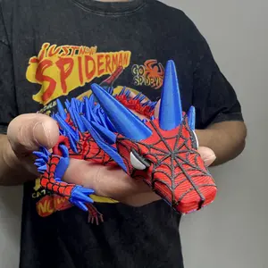 3D-printed Spider-Man Dragon