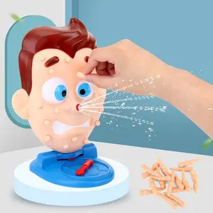 Funny Trap Water Spray Prank Game, 2 Player Competitive Table Toy, Ideal Family Party Entertainment
