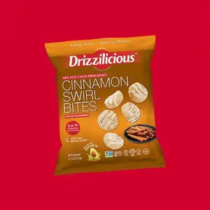 Drizzilicious Cinnamon Swirl Mini Rice Cakes 0.74oz