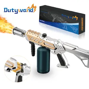 Detachable Flame Propane Torch, Adjustable Grill Torch Burner, High Output Blowtorch for BBQ Grill, Searing, Baking & Outdoor Adventures, SummerVibes(Propane Tank Not Include)