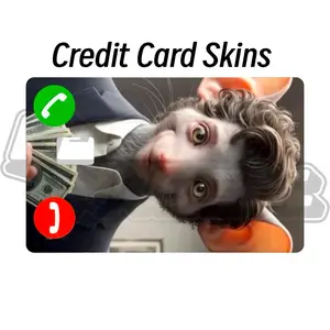 Mousepay Credit card skin cover sticker for debit credit ebt