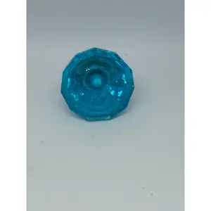 Wicked Blue Glass Knob