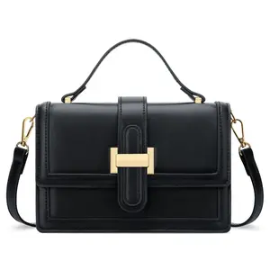 Crossbody Bags for Women - Top Handle Purses for Lady, Leather Handbags Shoulder Clutch with Adjustable Shoulder Strap