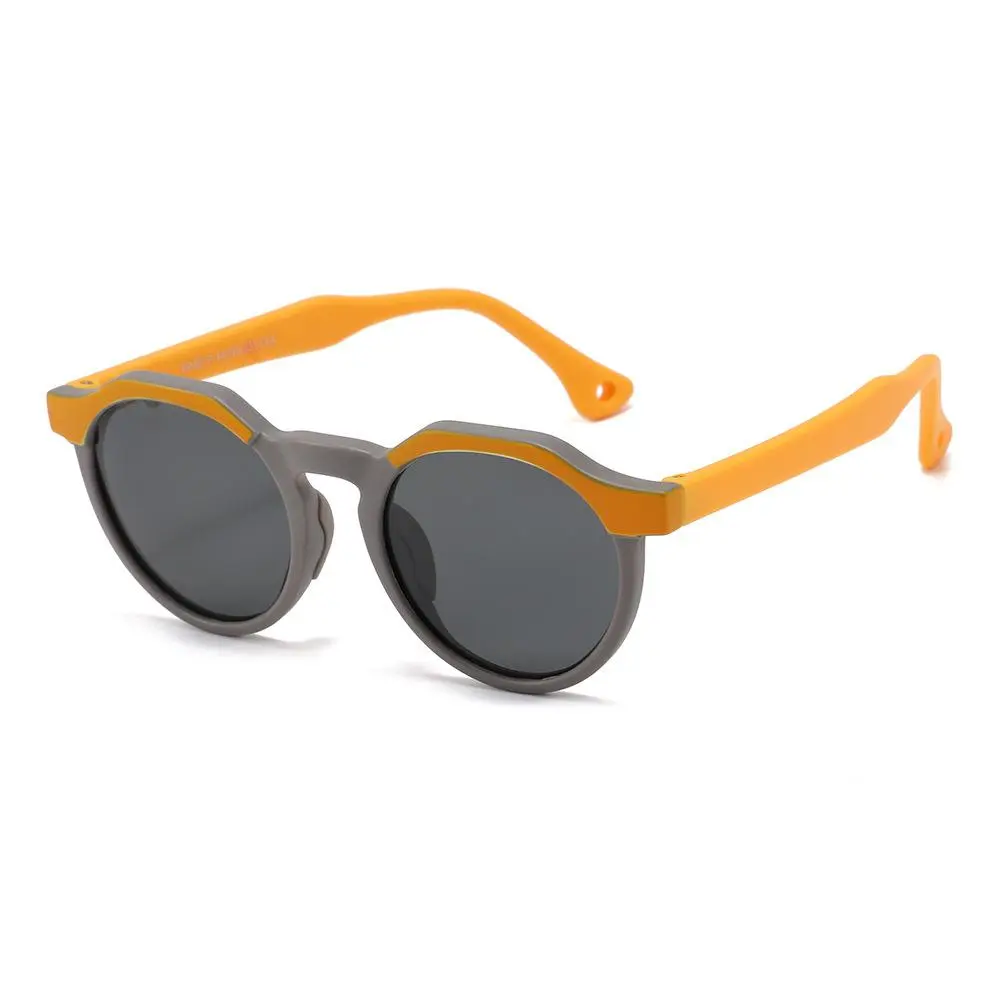 Kids Polarized Gradient Sunglasses for Toddlers (3-4 Years, Boys) - UV400 Protection, TPEE Flexible-Bendable Frame, Motorcycle Outdoor Play Shades, Birthday Back-to-School c1-hkzt Essential