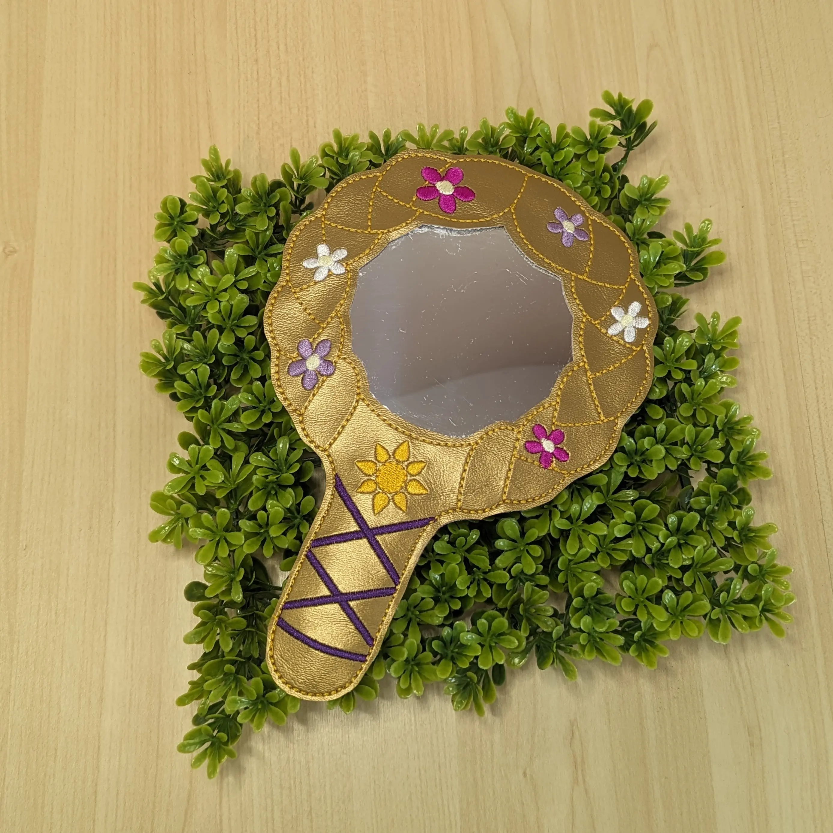 Golden Hair Princess Play Mirror