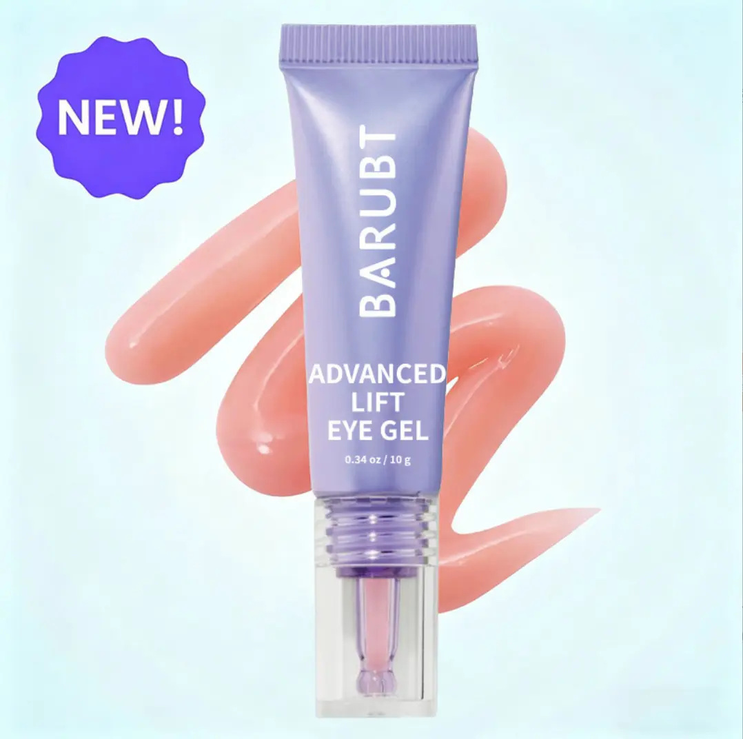 NEW Barubt Advanced Lift Eye Gel - For the look of Puffiness & Bags, Wrinkles, Fine Lines and Dark Circles, Anti Aging Skin Care for Men & Women with Collagen Targeting Biotech Under Eye Brightener
