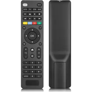 Universal Remote Control TV for Samsung/LG/Sony/Onn/RCA/Vizio/Hisense/Sony/Philips and More, for DVD Blu-ray Soundbar Media Player Set-Top Box, VCR, Simple Setup, 3-Device