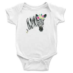 Whimsical Zebra Onesie for a Playful and Charming Look